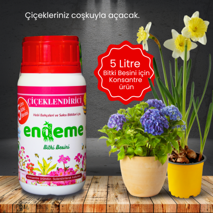 ENDEME Çiçeklendirici Bitki Besini (Konstantre)