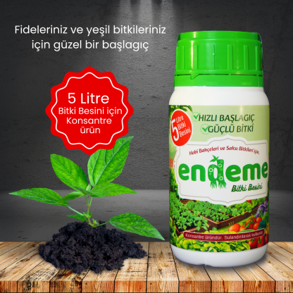 Hızlı Başlangıç & Güçlü Bitki Bitki Besini (Konsantre)